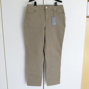 Gloria Vanderbilt AMANDA Hazelnut Jean 16P SHORT